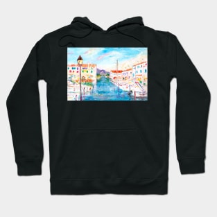 Empuriabrava. Carrer Port Rhodes Hoodie